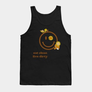 Eat Clean Live Dirty Tank Top